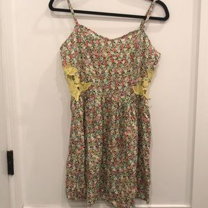 floral pattern dress